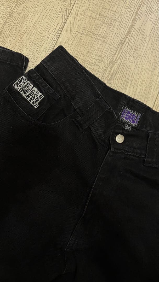 『美品！！』earl skateboards デニム ブラックS