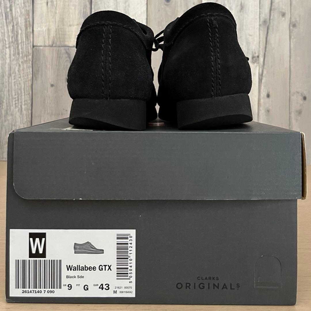 Supreme × Clarks Wallabee GTX \"Black\"