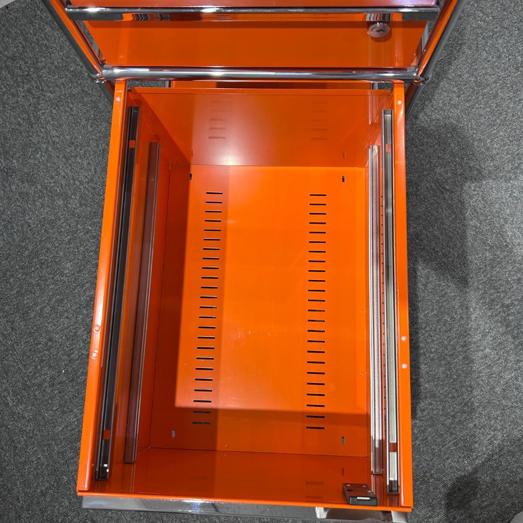 【値下げOK】USM Haller ハラー ワゴン ピュアオレンジ