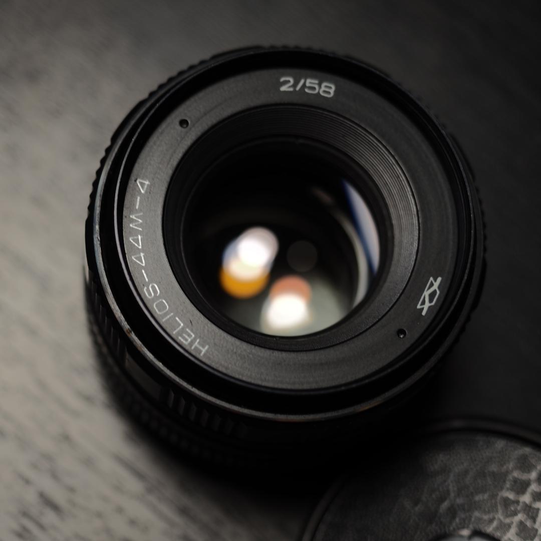 ロシア　Helios 44M-4 58mm f2 レンズ