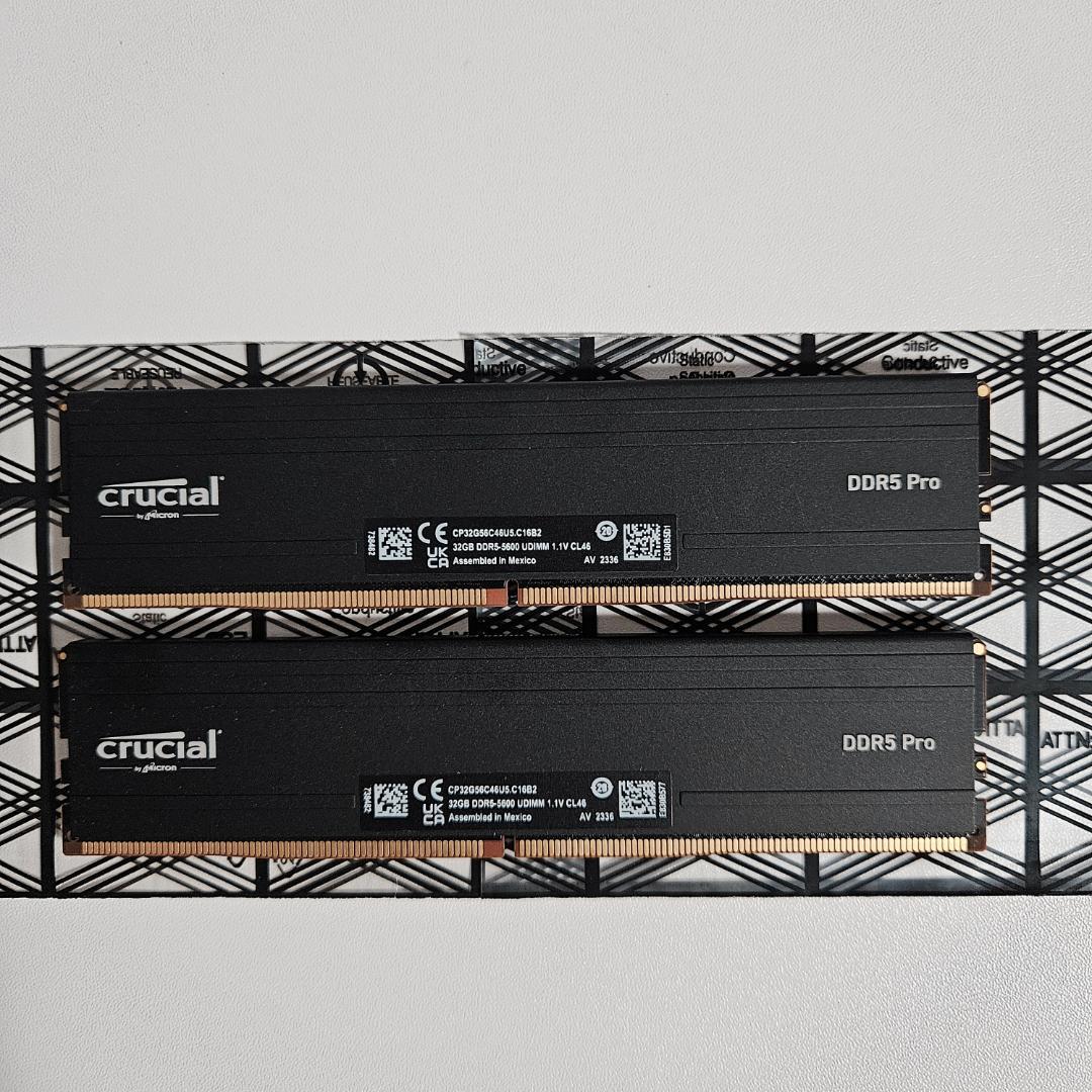 Crucial DDR5 Pro 64GB(32GB×2)
