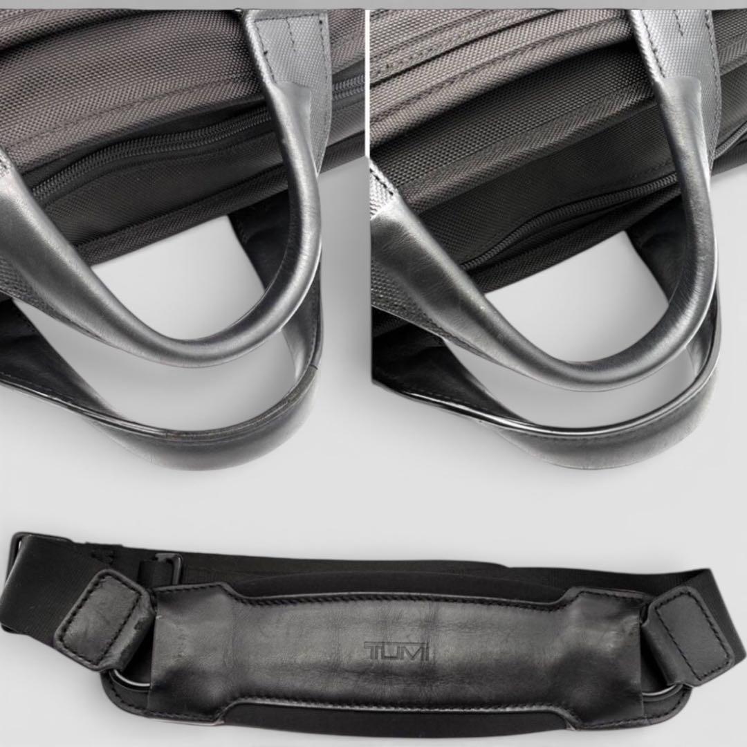 極美品 TUMI アルファ2 26114D2 ビジネスバッグ 黒 A4 PC可