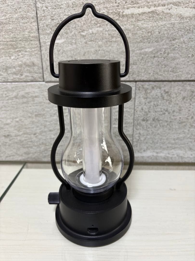 バルミューダ ザ・ランタン ポータブルLEDランタン ブラック L02A-BK