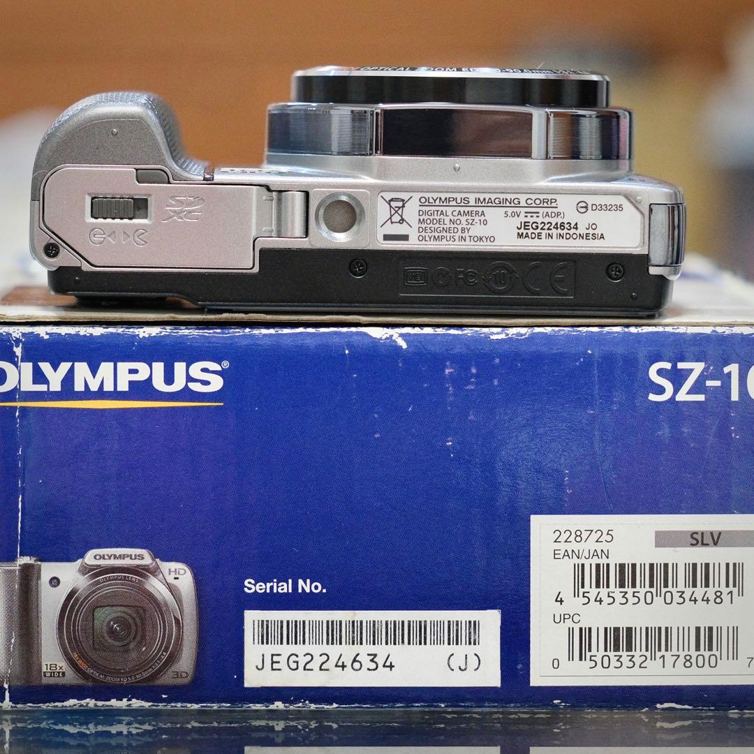極美品！動作品 Y2K 平成レトロ CCD Olympus SZ-10 元箱付き