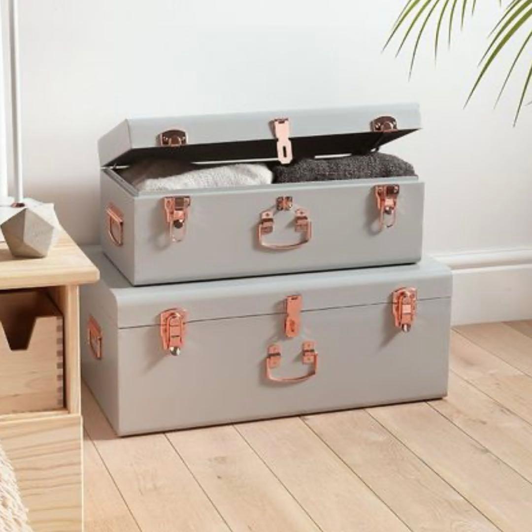 トランク型収納ボックス　ストレージボックス