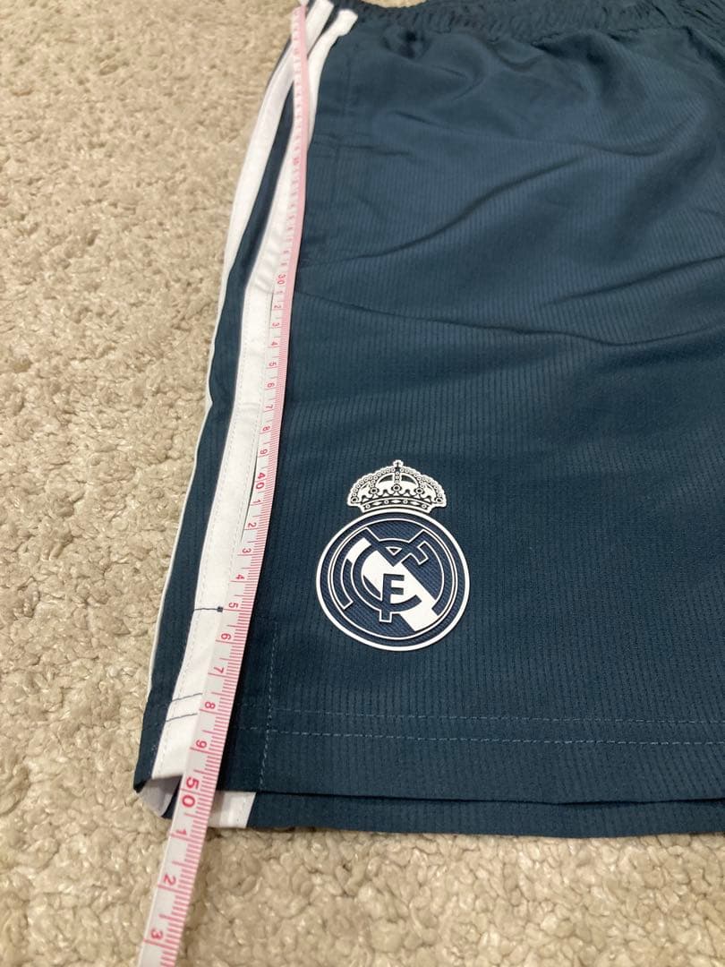 adidas レアルマドリード　ポロシャツ　パンツ　セットアップ　Lサイズ