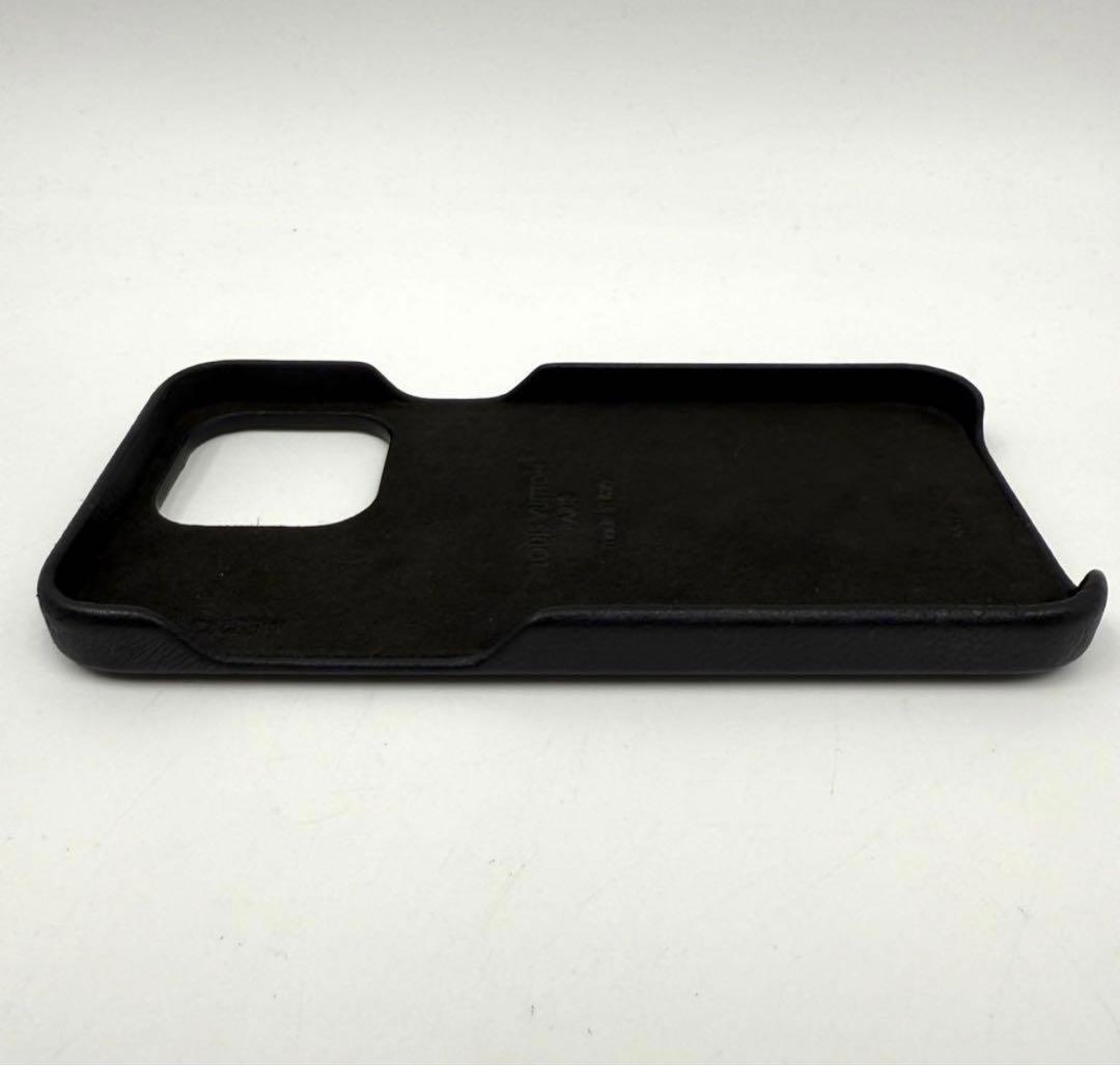 【鑑定済】 ルイヴィトン モノグラム iPhone15promax ケース 黒