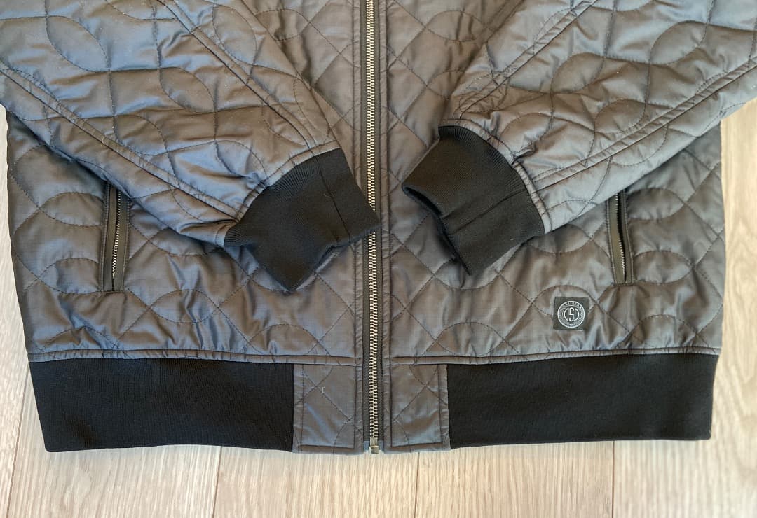 OBSIDIAN/オブシディアン　キルティングダウンブルゾン