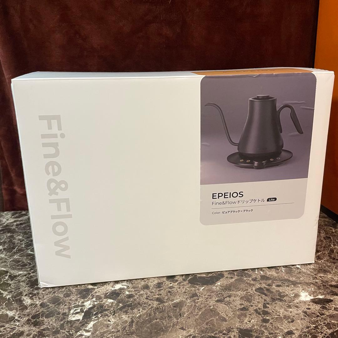 最新Epeios（エペイオス）電気ケトル 0.9L｜1℃単位最高品質ケトル