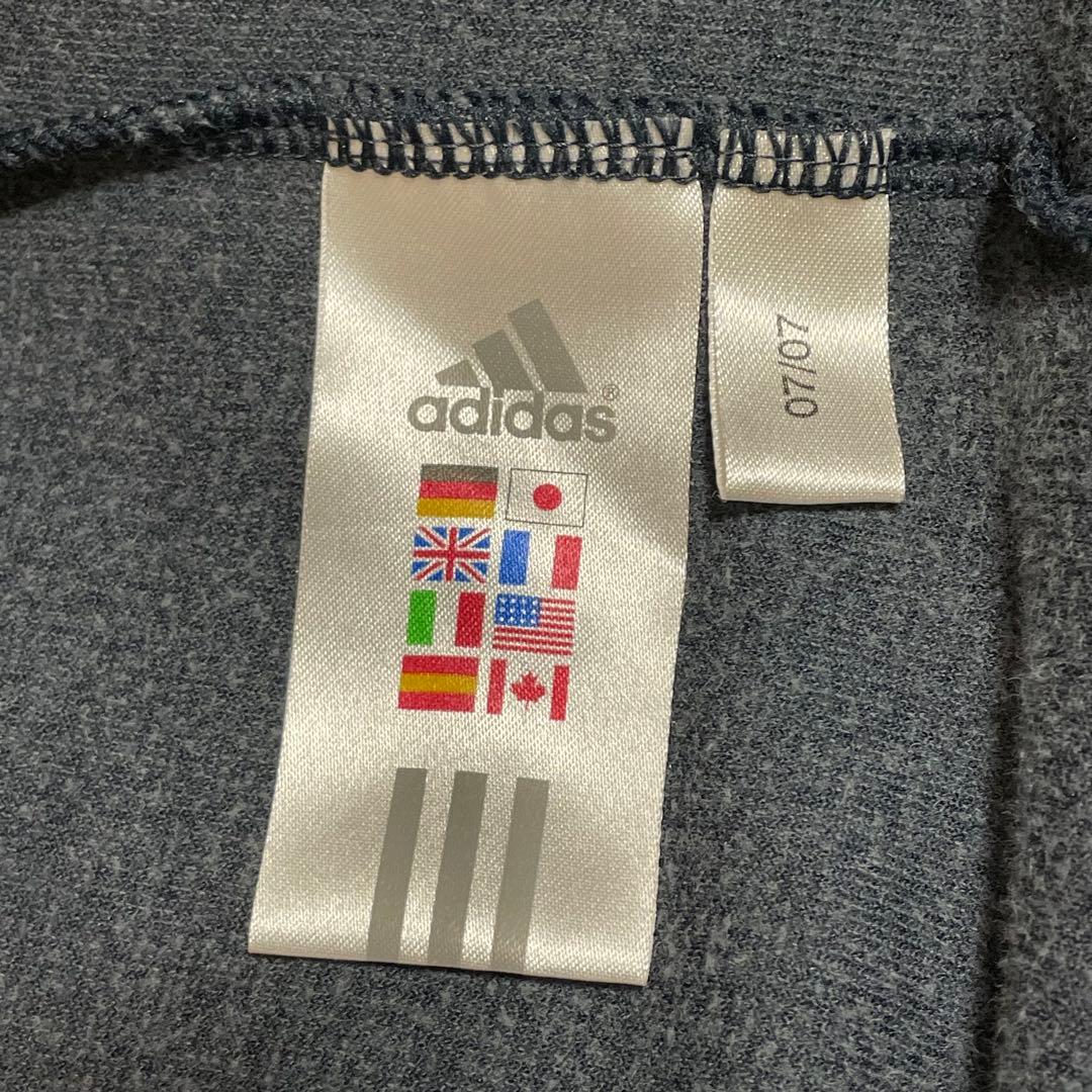 希少‼️adidas ベロアジャージ セットアップ 国旗タグ 上下 L