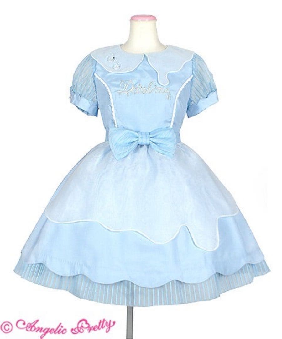 Angelic Pretty drink me ワンピース バレッタセット