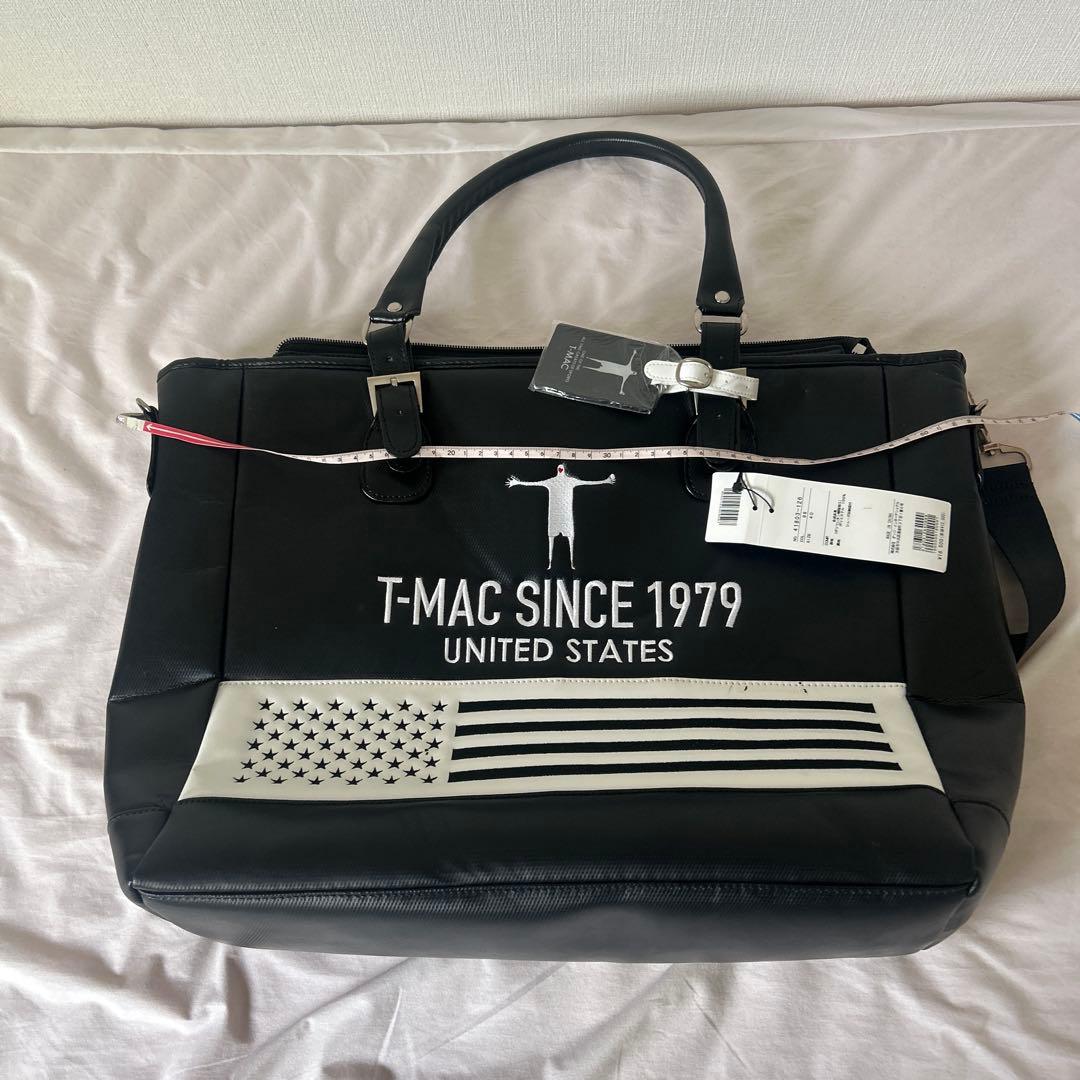 T-MAC ゴルフバッグ ブラック　キャディバック　ロッカーバック　大きいカバン
