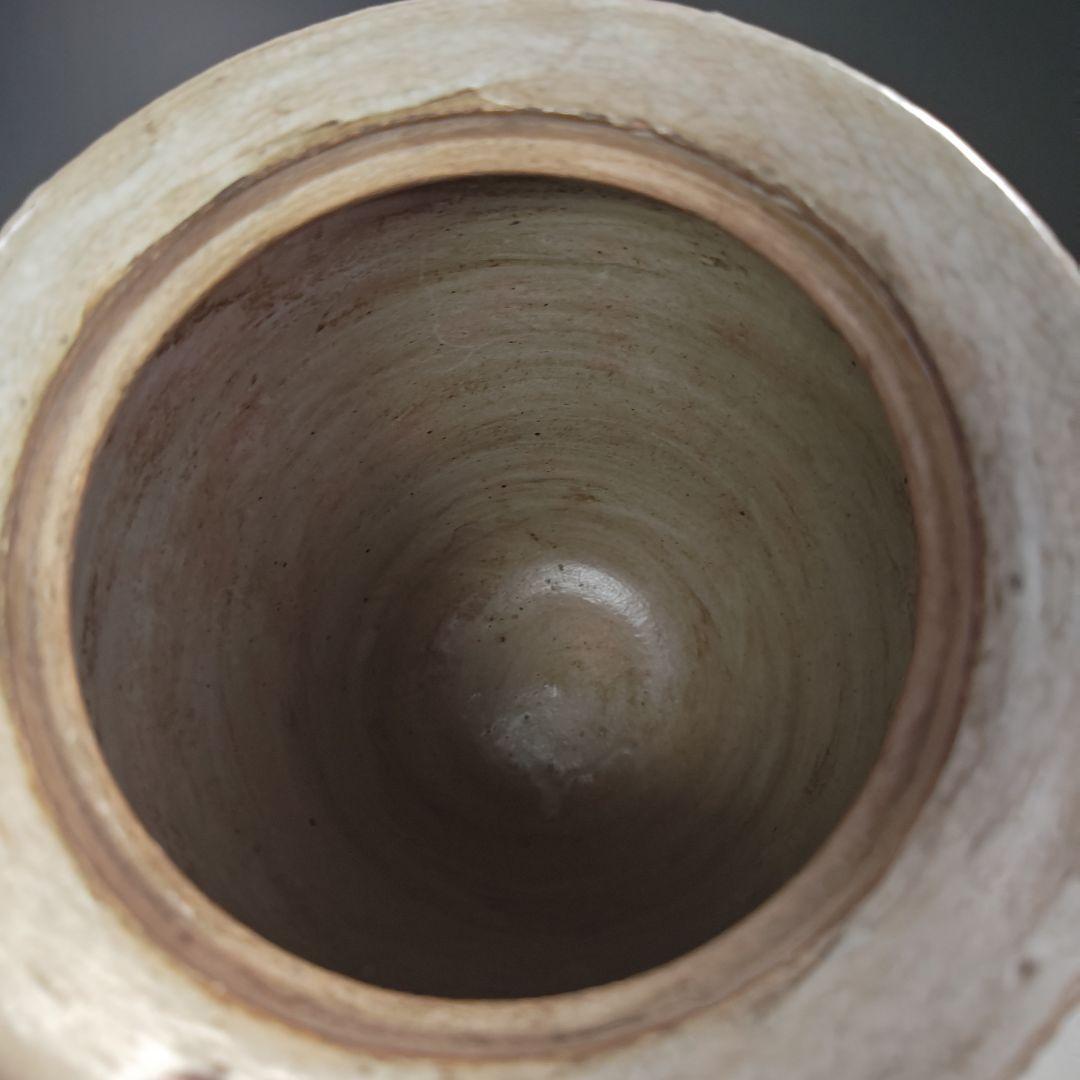 イ701 水指『尾形乾山造　乾山◯省製』『風神雷神の図　水指　共箱』茶道具