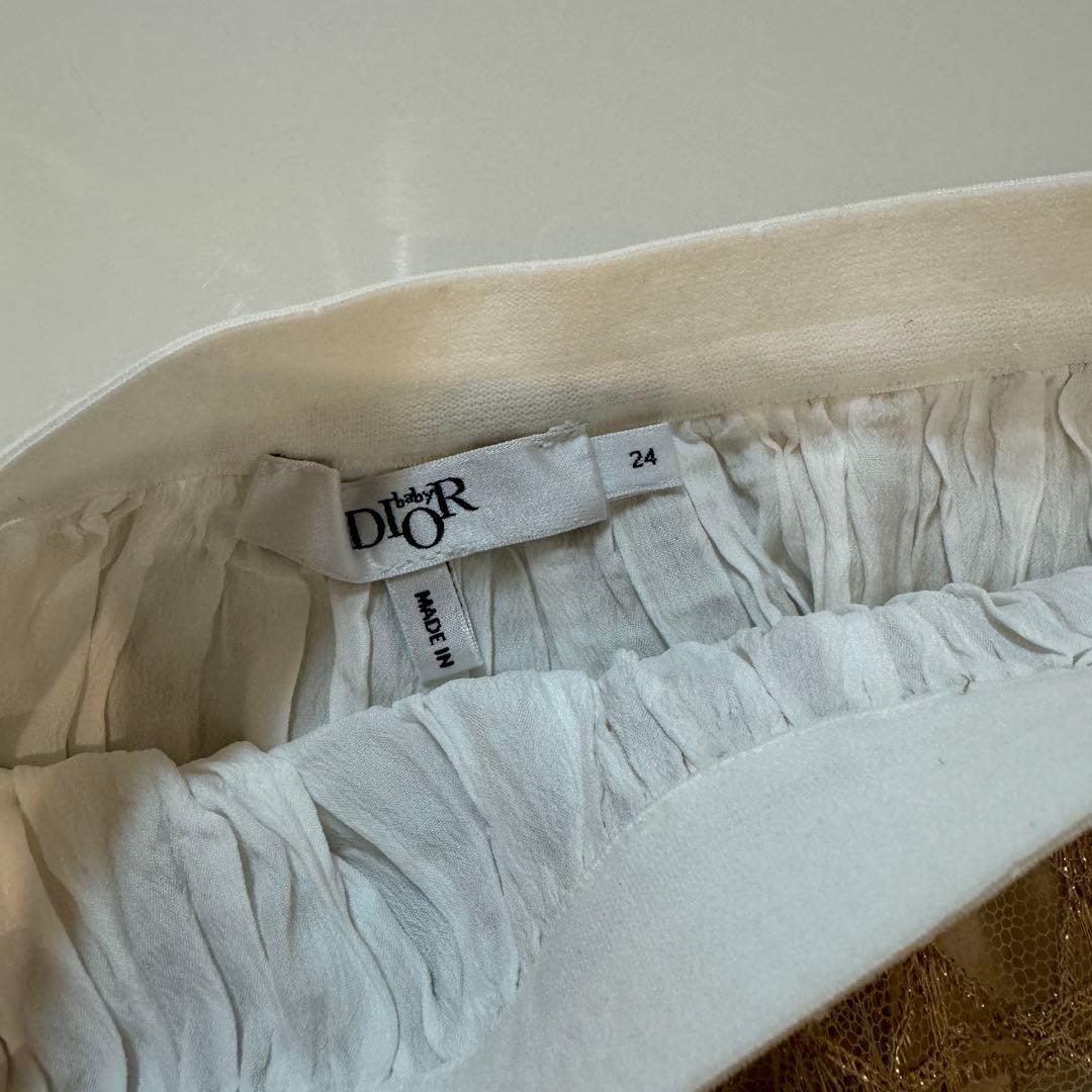 ベビーディオール チュールスカート　24