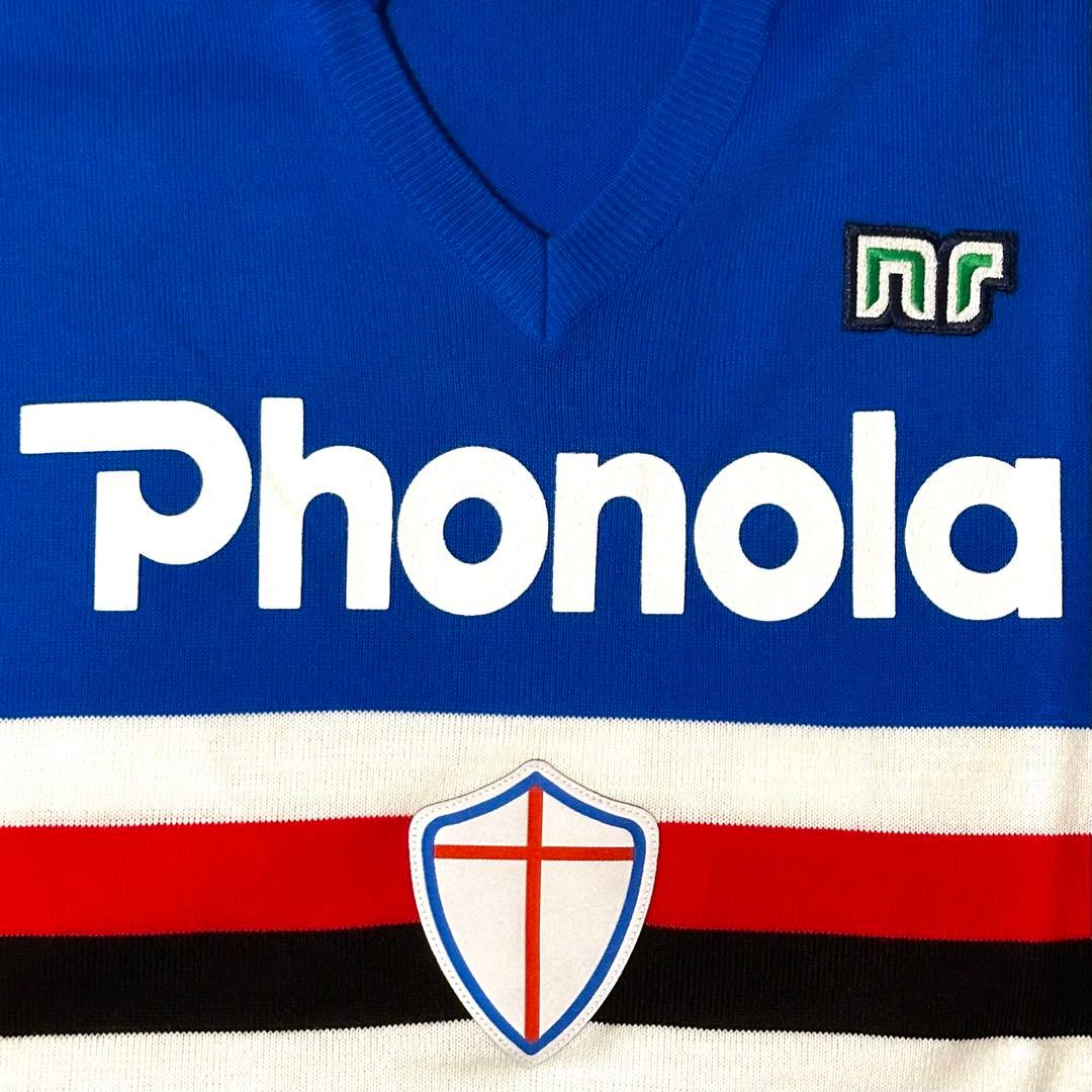 【新品未使用】イタリア製 エネーレ サンプドリア86/87一点限りユニフォーム