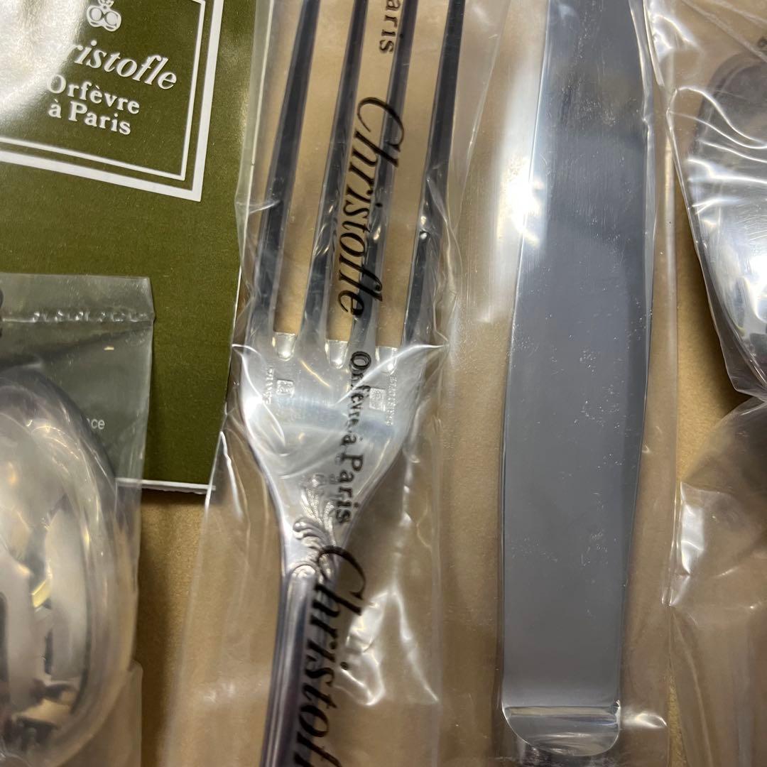 未使用　クリストフル　マルリー　カトラリー 6本セット