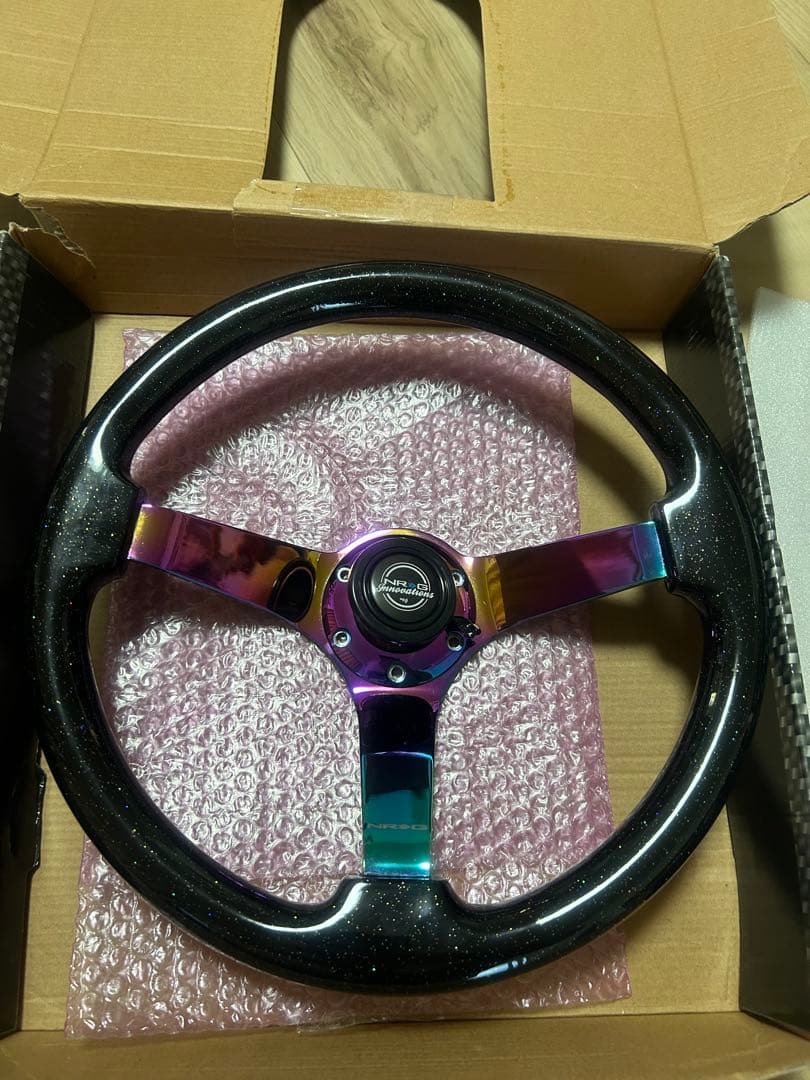 ☆ 希少　NRG Innovations ステアリングホイール 350mm ☆