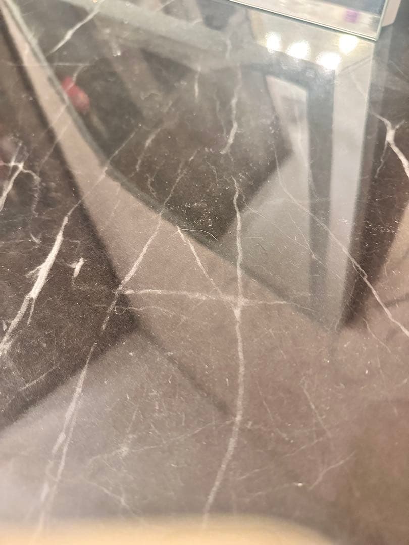 セミオーダー　大理石　メラミンデスク