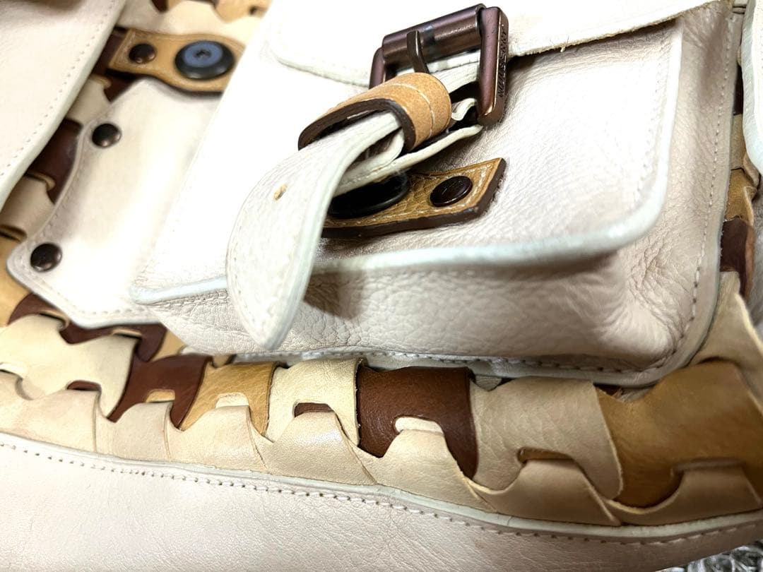 マルベリー　ロクサンヌ　ホワイト　MULBERRY