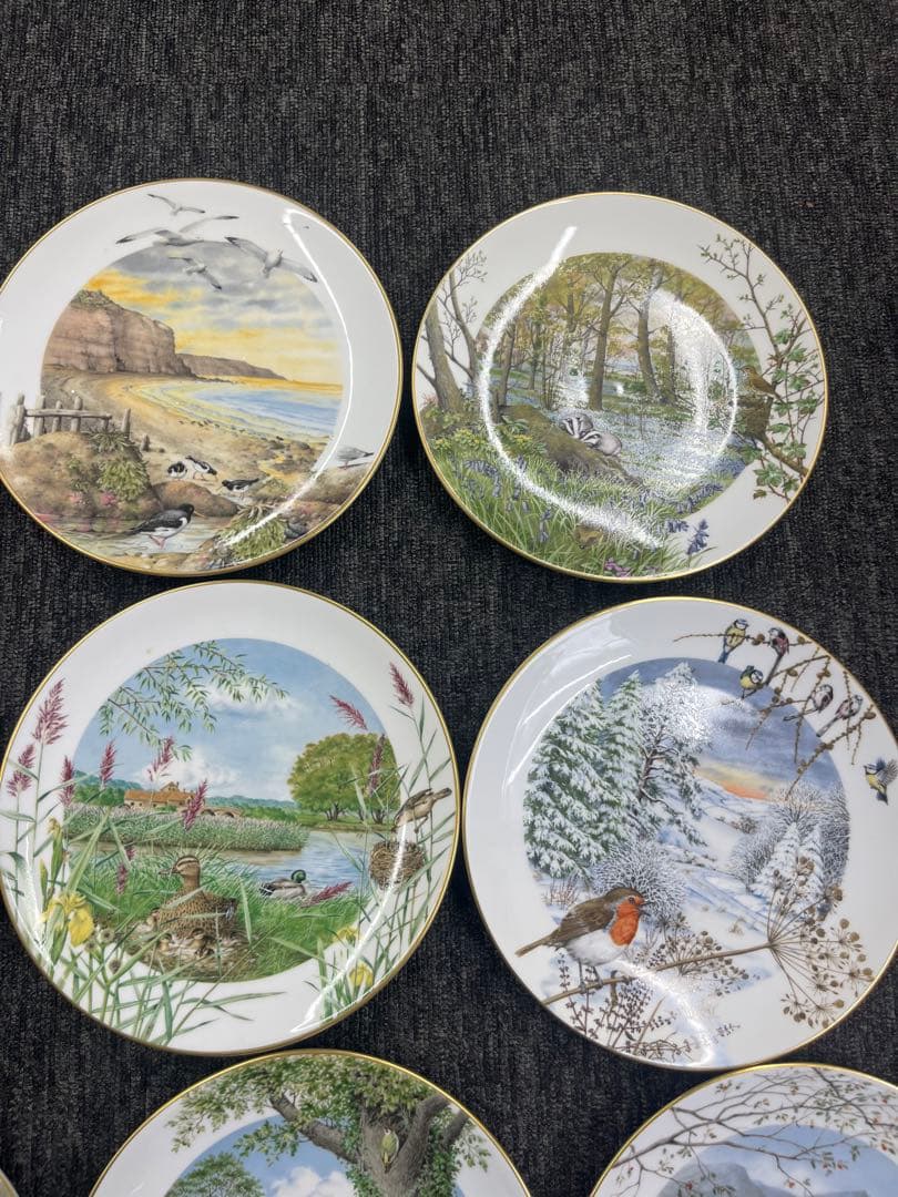 ロイヤルウースター  WORCESTER 12枚セット　飾り皿