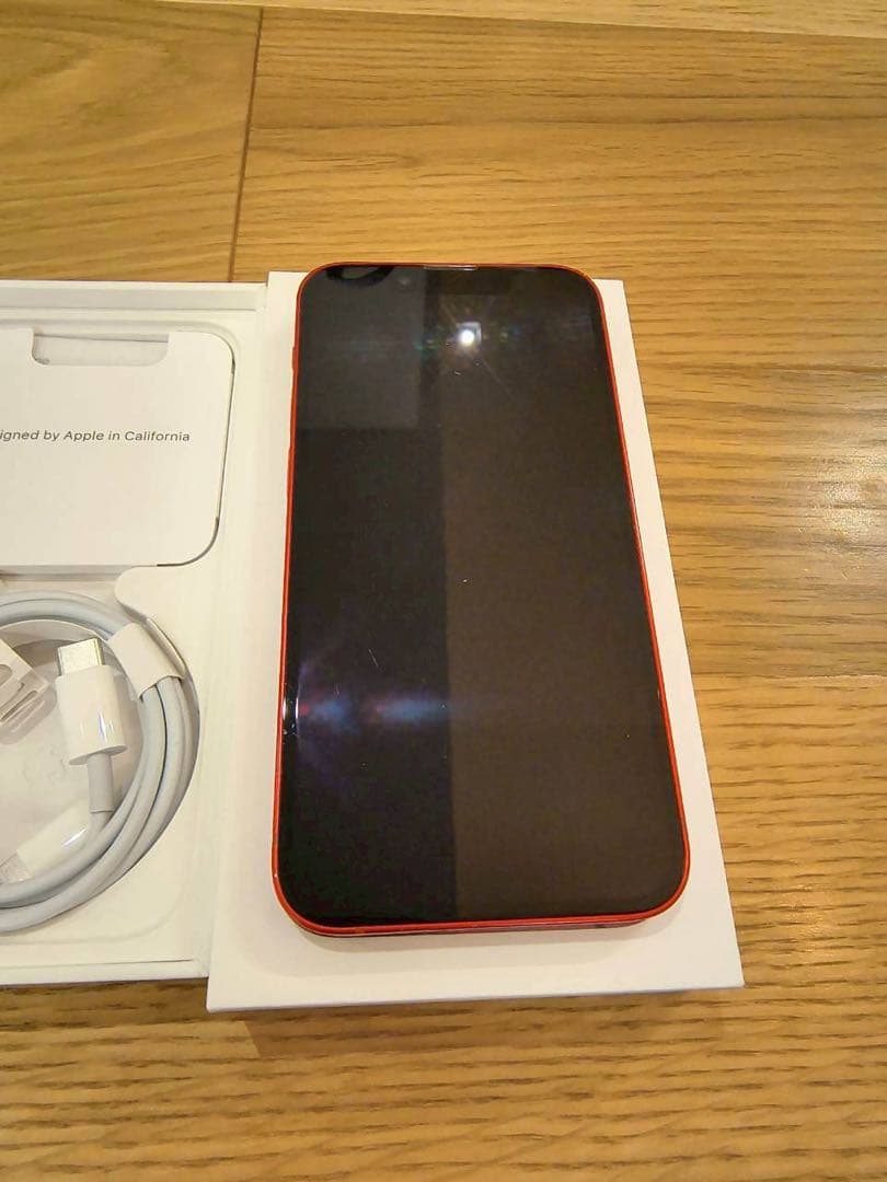 スマートフォン本体 Apple iPhone 13 mini 256GB PRODUCT(RED)