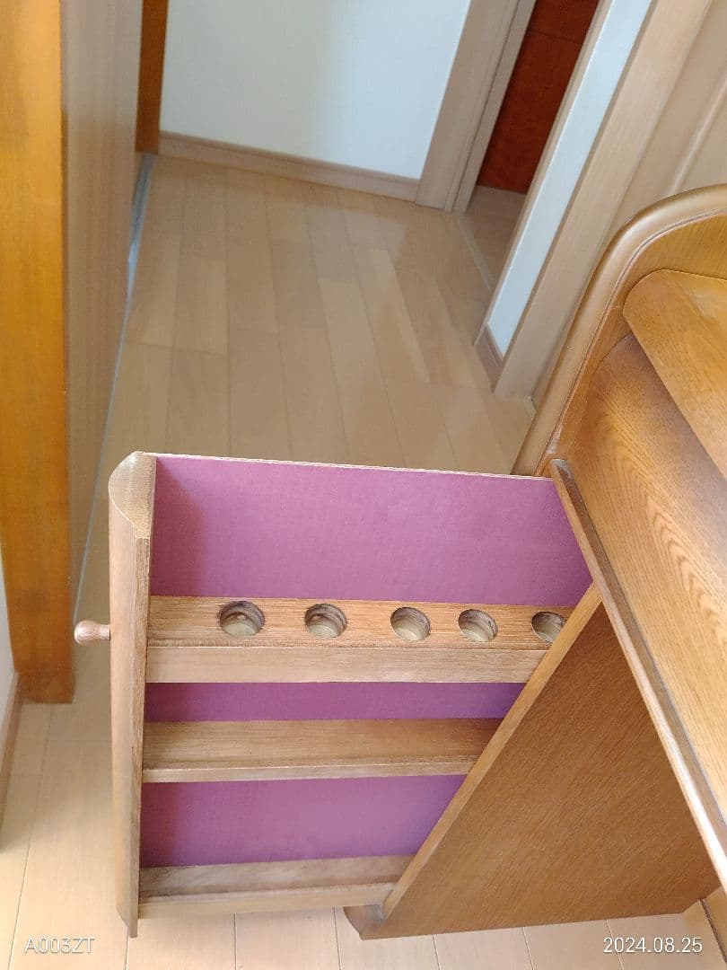 アンティーク鏡付きドレッサー(コンパクト)