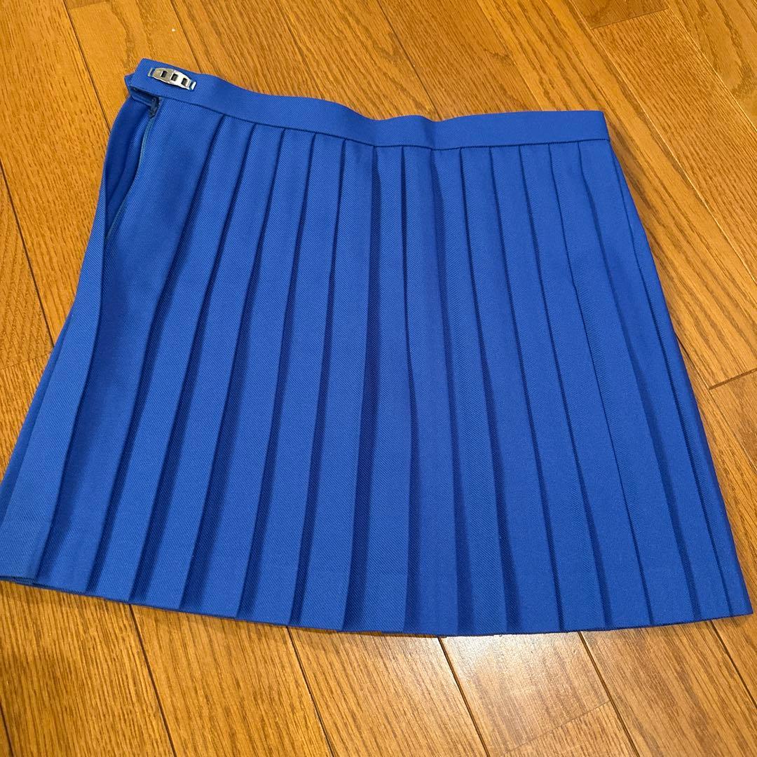 YONEX テニス プリーツスカート青　旧ロゴ　64サイズ　※お値下げしました！