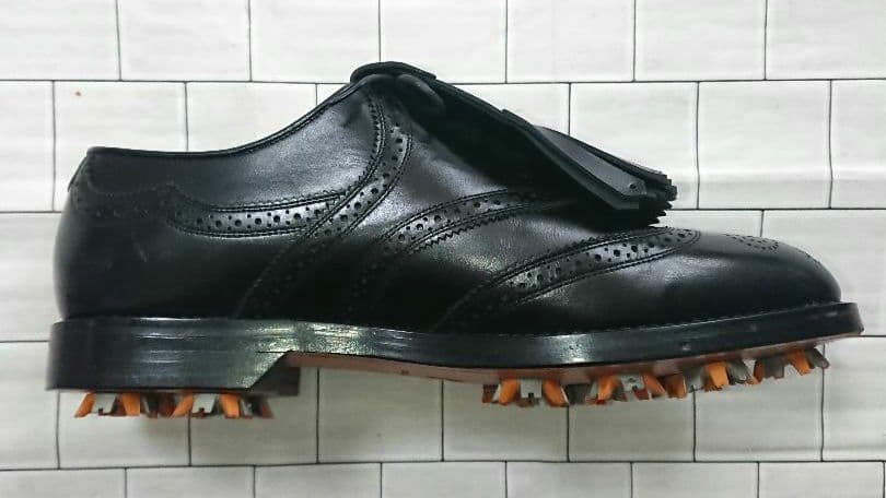 【新品・未使用☆バッグ付】ミラ・ショーン メンズ ゴルフシューズ ソフトスパイク