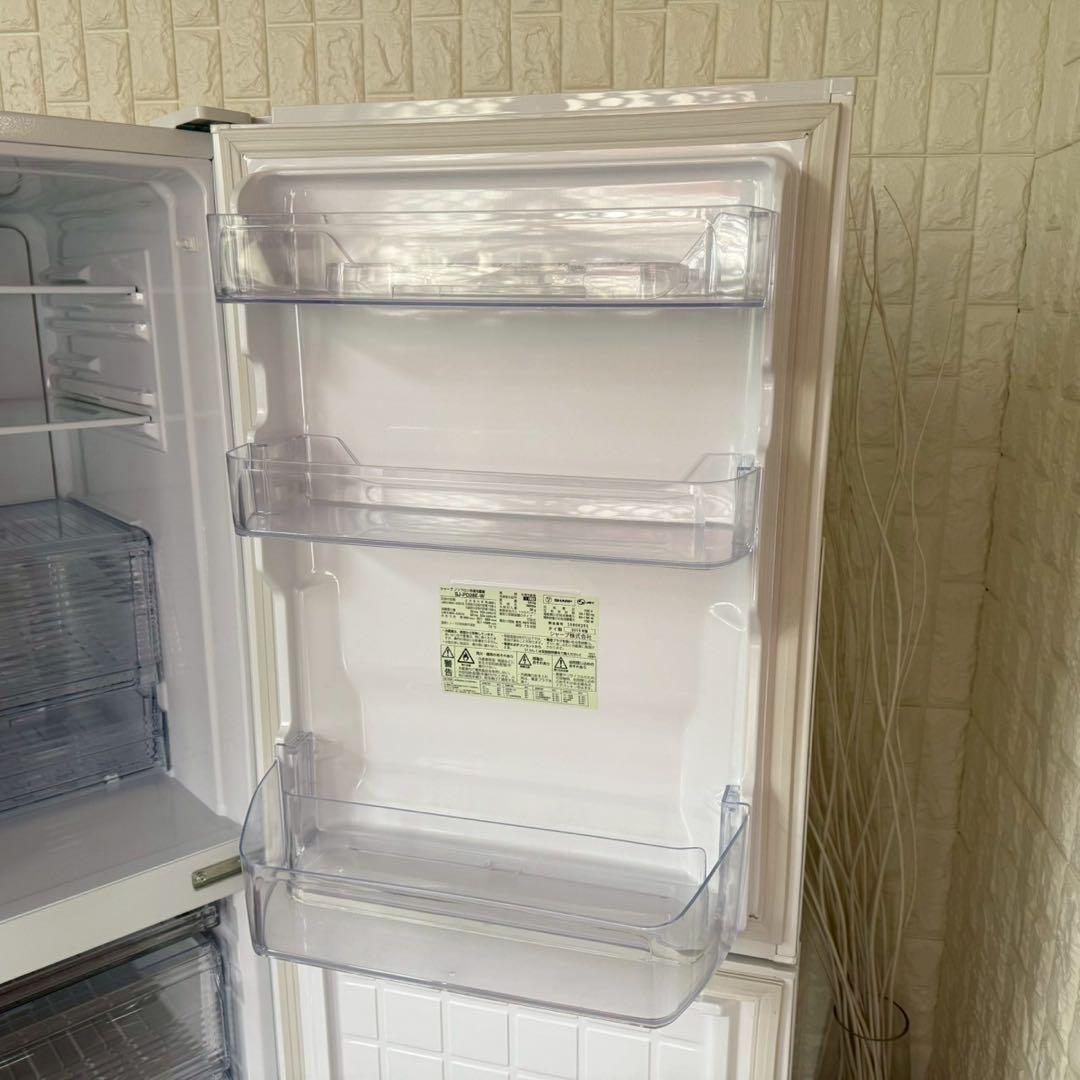 都内23区配送無料✨冷蔵庫　シャープ　SJ-PD28E-W ホワイト　スリム