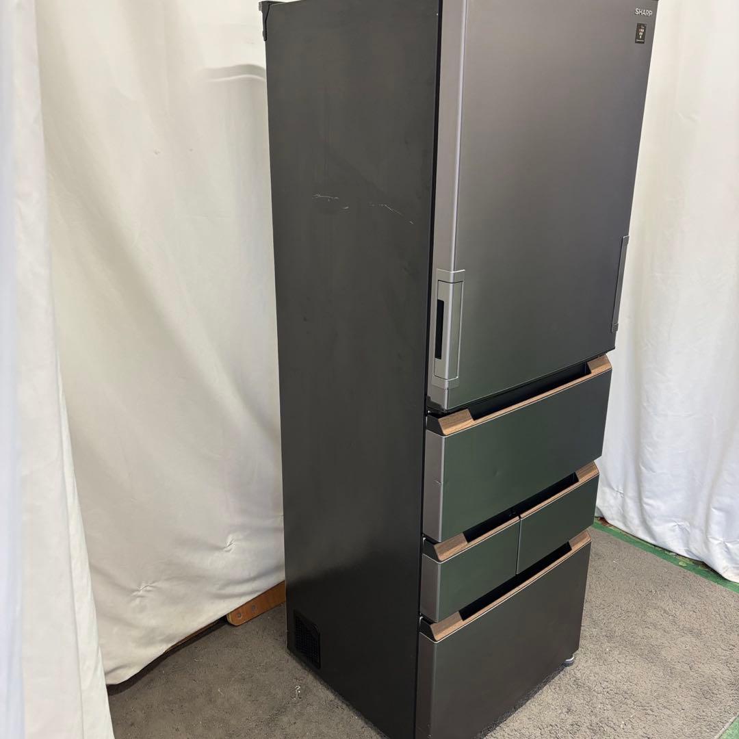 ★976　冷蔵庫　シャープ　大型　400-500ℓ　両開き　安い　綺麗　設置無料