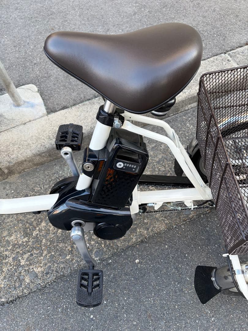 【試乗のみ美品】Panasonic ビビライフ 電動アシスト三輪車 大阪市内