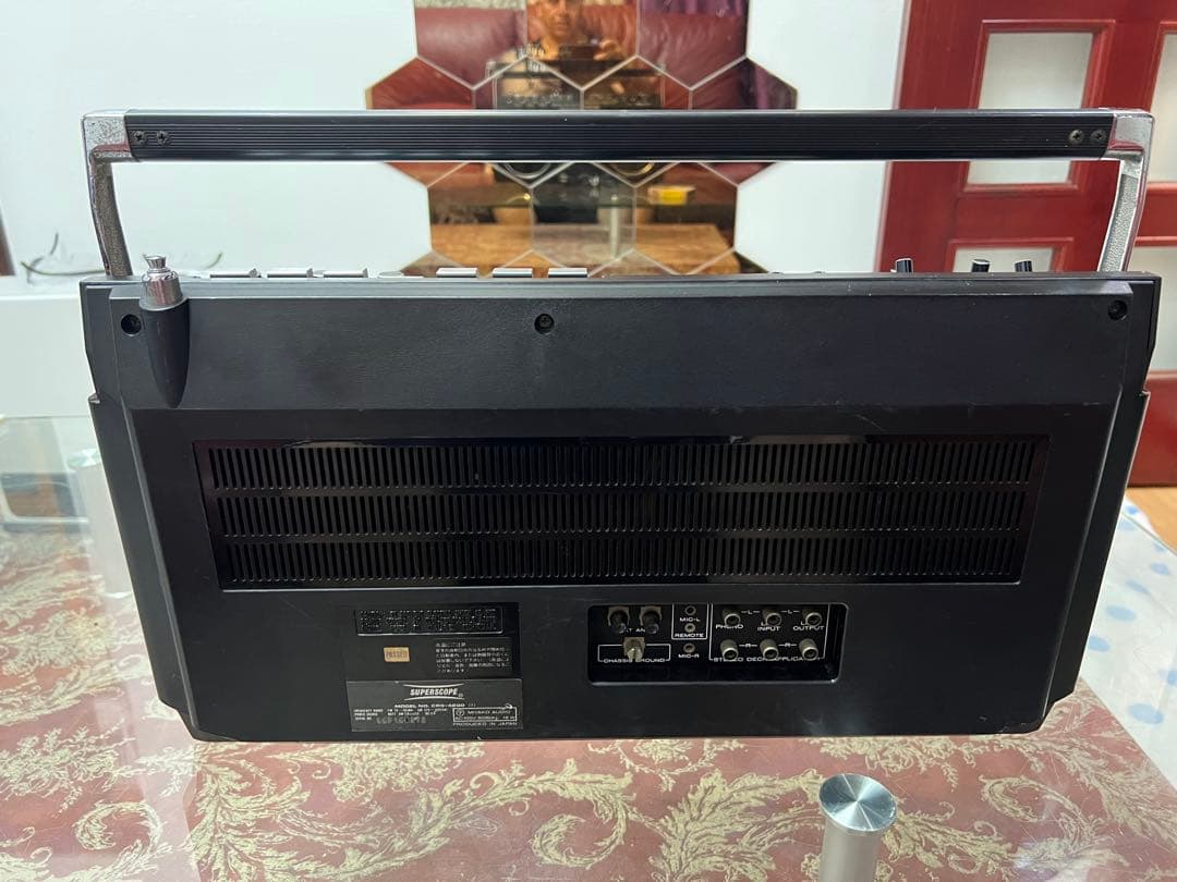 昭和レトロマランツ　ラジカセCRS-4800メンテナンス済み中古動作品美品