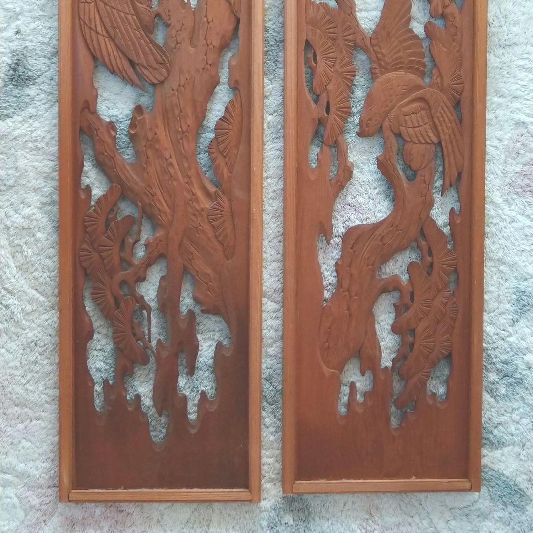 昭和30年代製作　欄間２枚