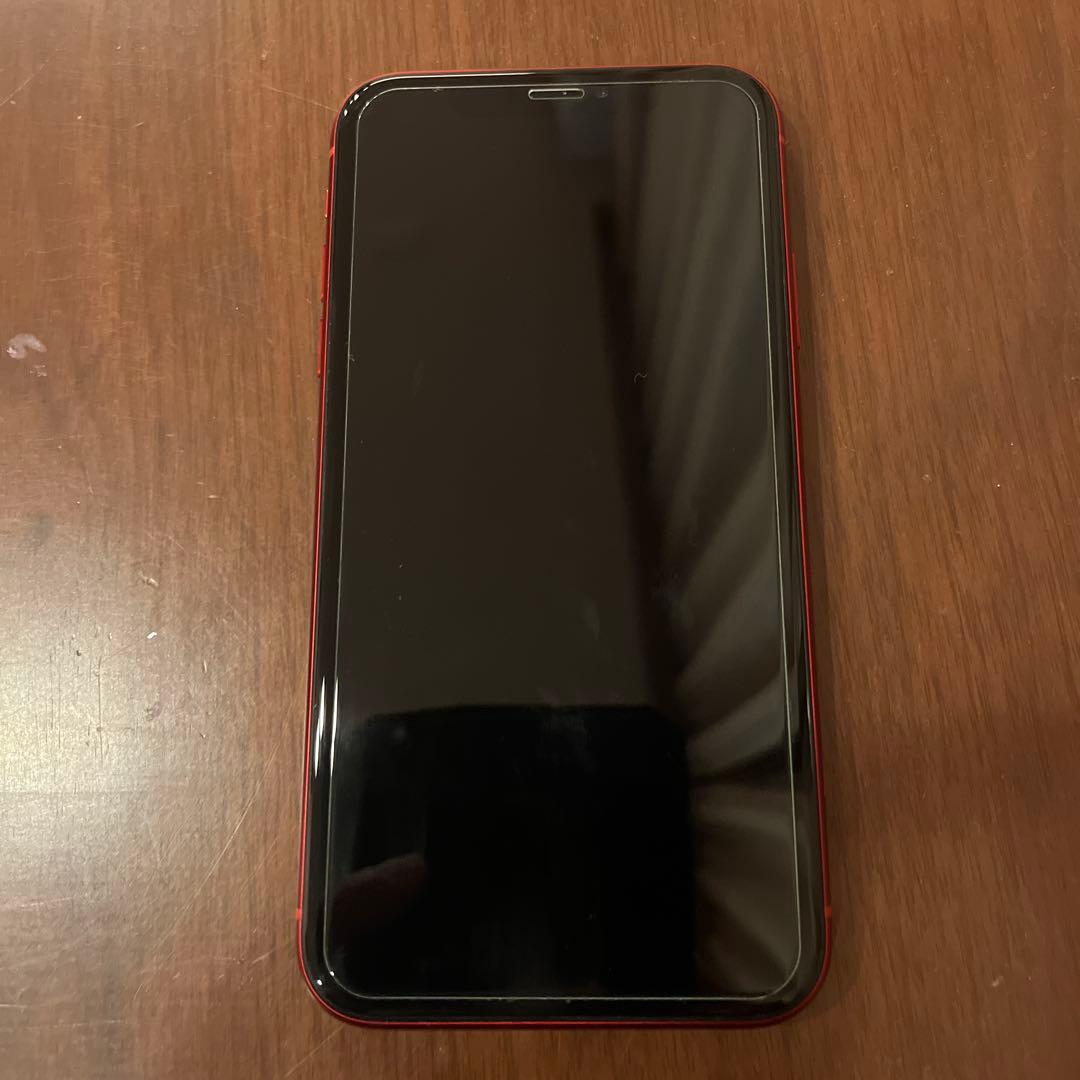 iPhoneXR レッド 128GB 本体SIMフリー　箱付