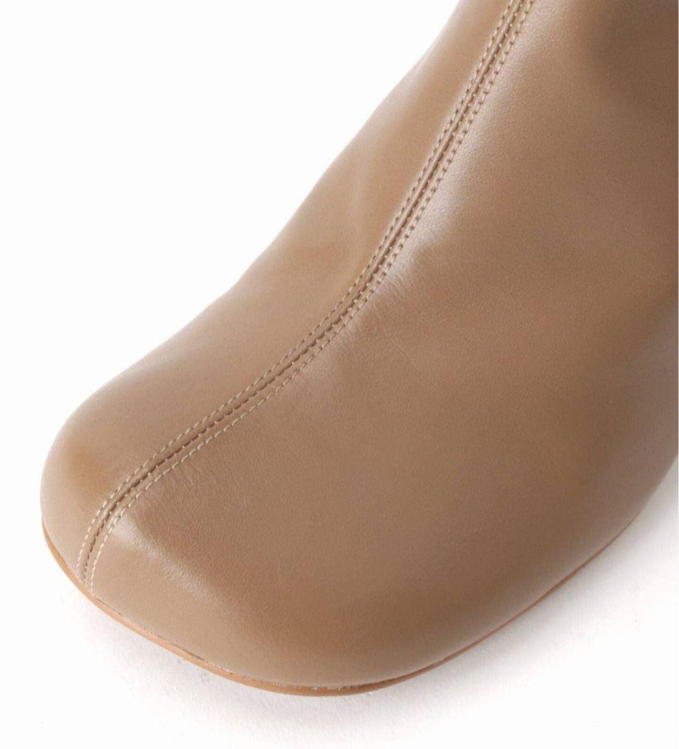 スローブイエナ スクエアトゥショートブーツ