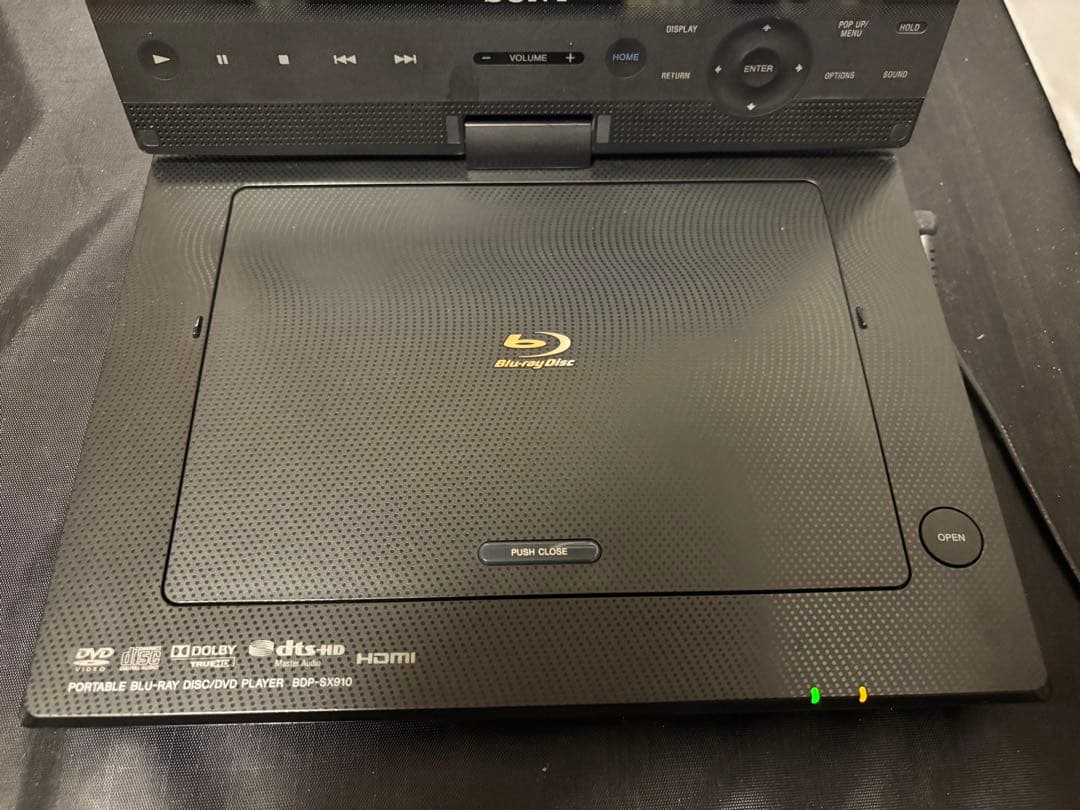 SONY ポータブルBlu-rayprayer BDP-SX910