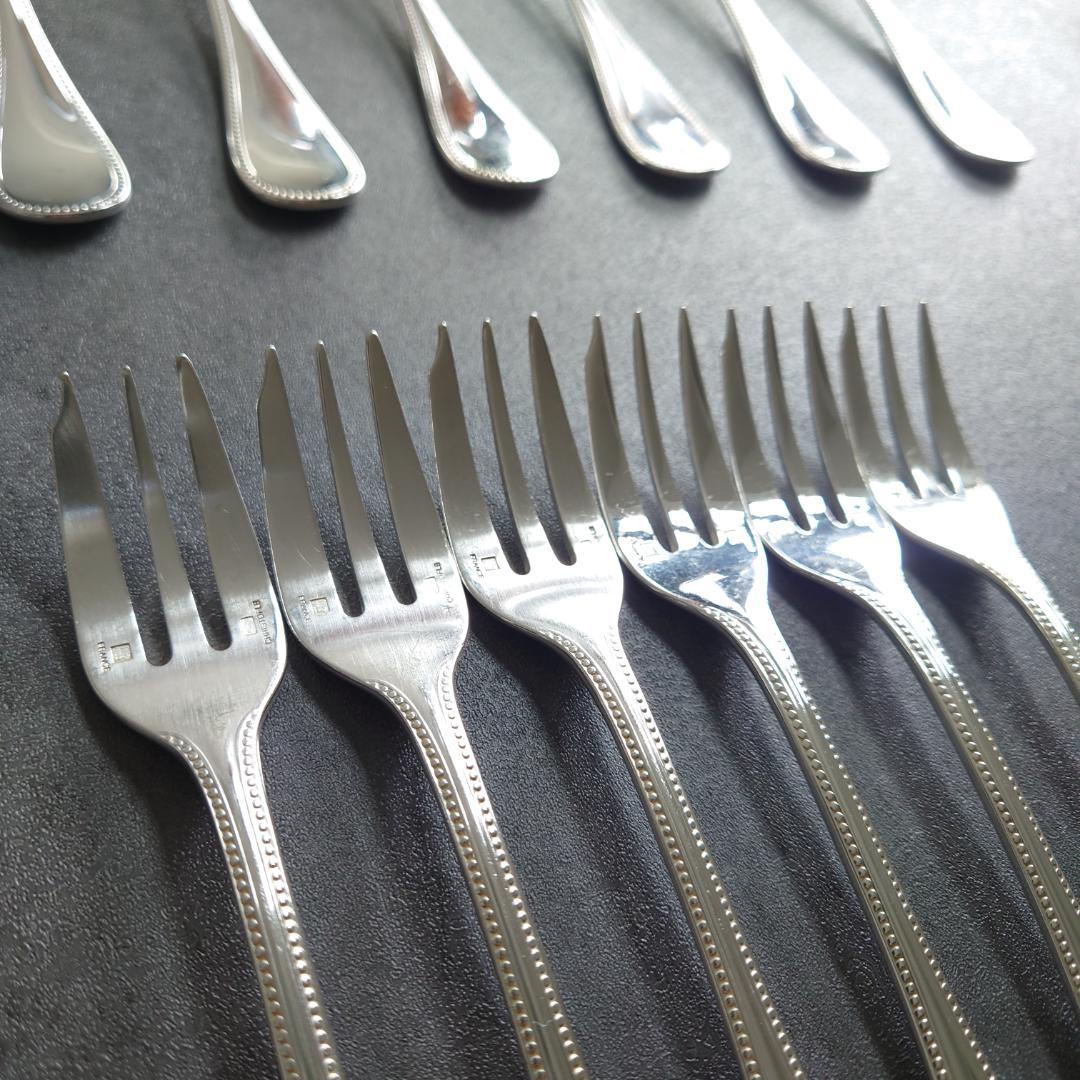 格安 クリストフル パール ケーキフォーク 12点