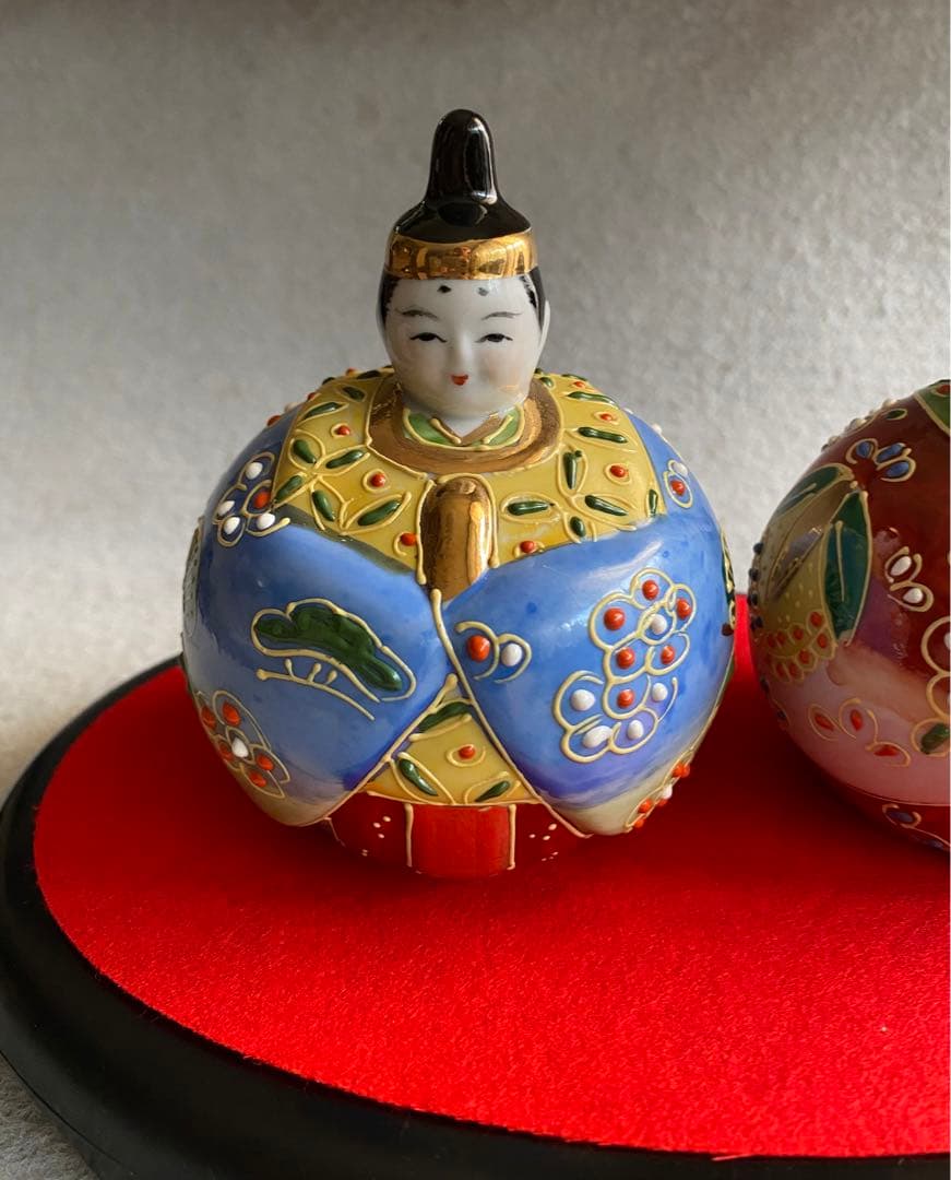 【九谷焼】玉雛・お雛様の飾り