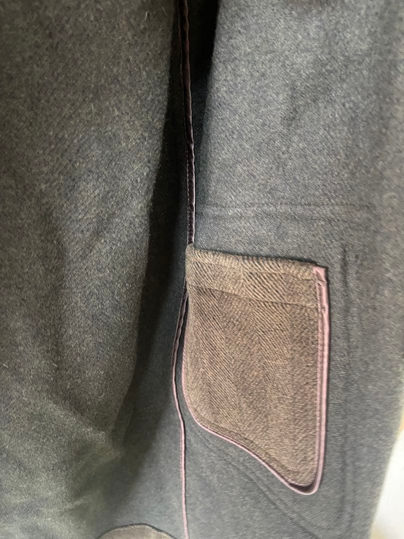 グローバーオール ダッフルコート ヘリンボーン