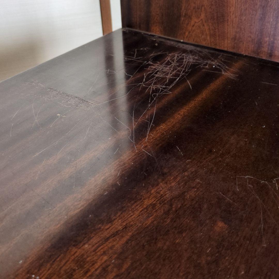 昭和レトロ 鎌倉彫 茶箪笥 和製 飾り棚 シェルフ アンティーク 骨董