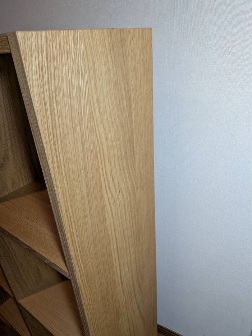 ■送料込■無印良品 スタッキングシェルフ 3×2 木製家具棚MUJI収納オーク材