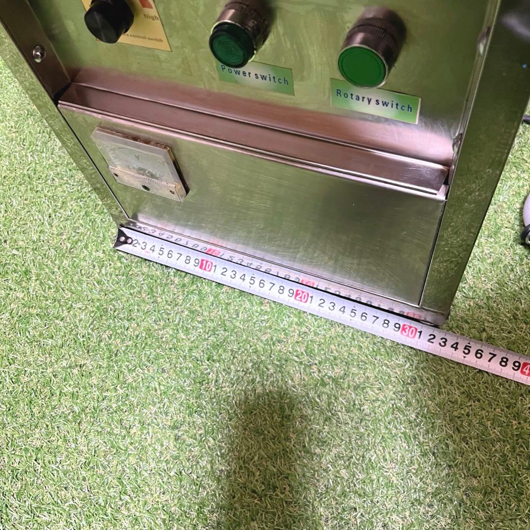 美品 わたあめ機 ステンレス製 200V 動作確認済 簡易清掃済 綿菓子棒付き