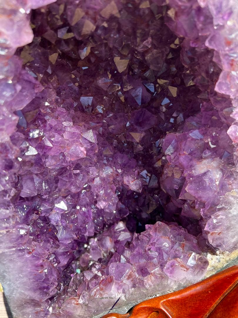 高品質アメジストドーム パワーストーン 紫水晶 天然石 置き物