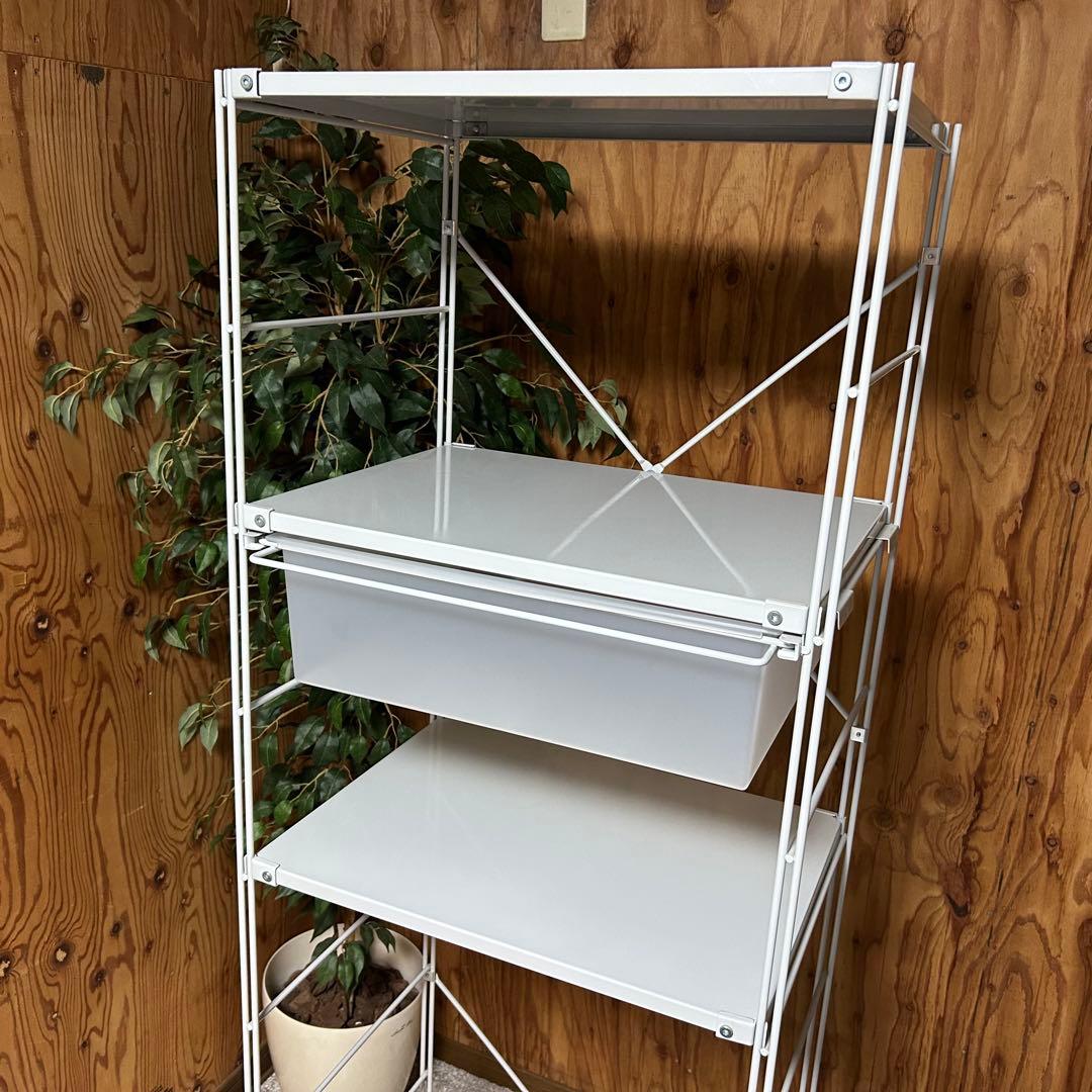 地域限定送料無料❗️ 無印良品　スチールラック✨