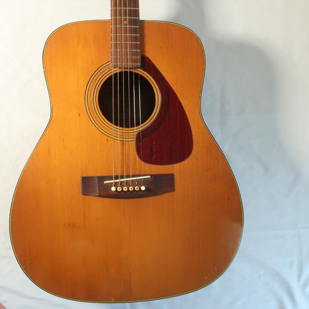 段YAMAHA FG-160 グリーンラベル アコースティックギター 弦交換済み