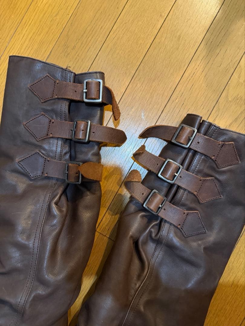 ZUCCa　ズッカ　ベルトパンツブーツ　S 希少モデル　ナウシカブーツ