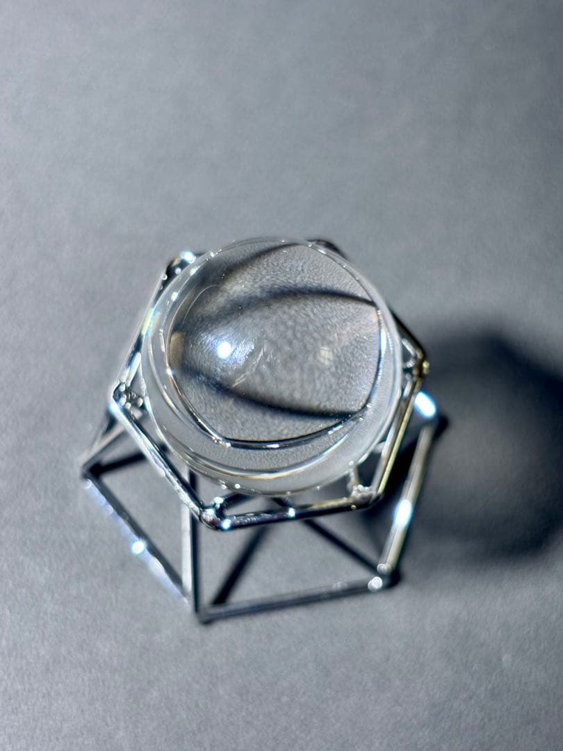 【台座込み】5Aクラス天然水晶玉✨33mm✨完全無垢