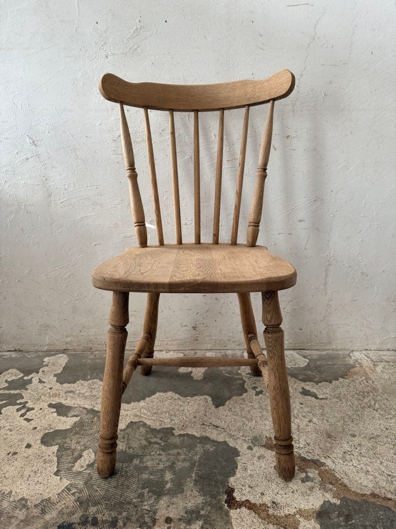 ビンテージ　ダイニングチェア　カフェチェア　剥離加工　no3