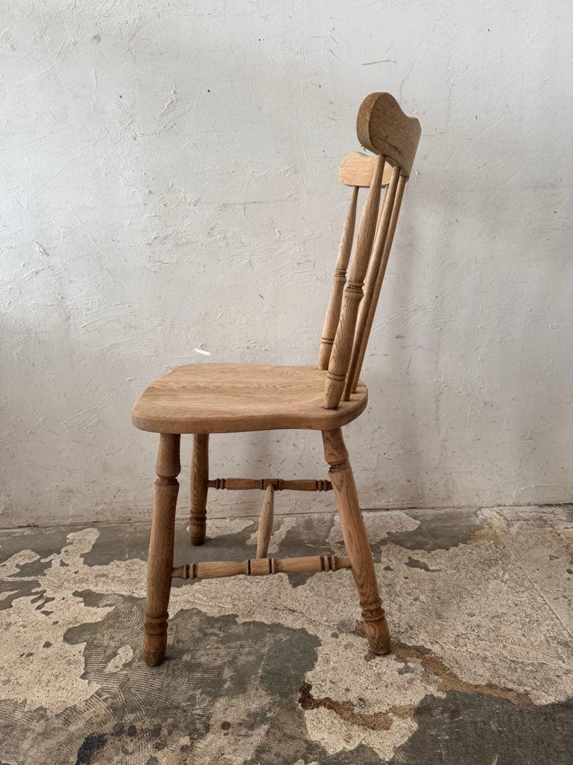 ビンテージ　ダイニングチェア　カフェチェア　剥離加工　no3