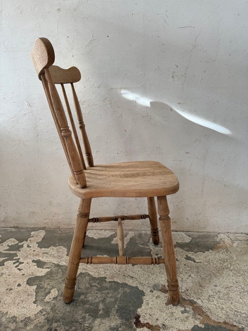 ビンテージ　ダイニングチェア　カフェチェア　剥離加工　no3